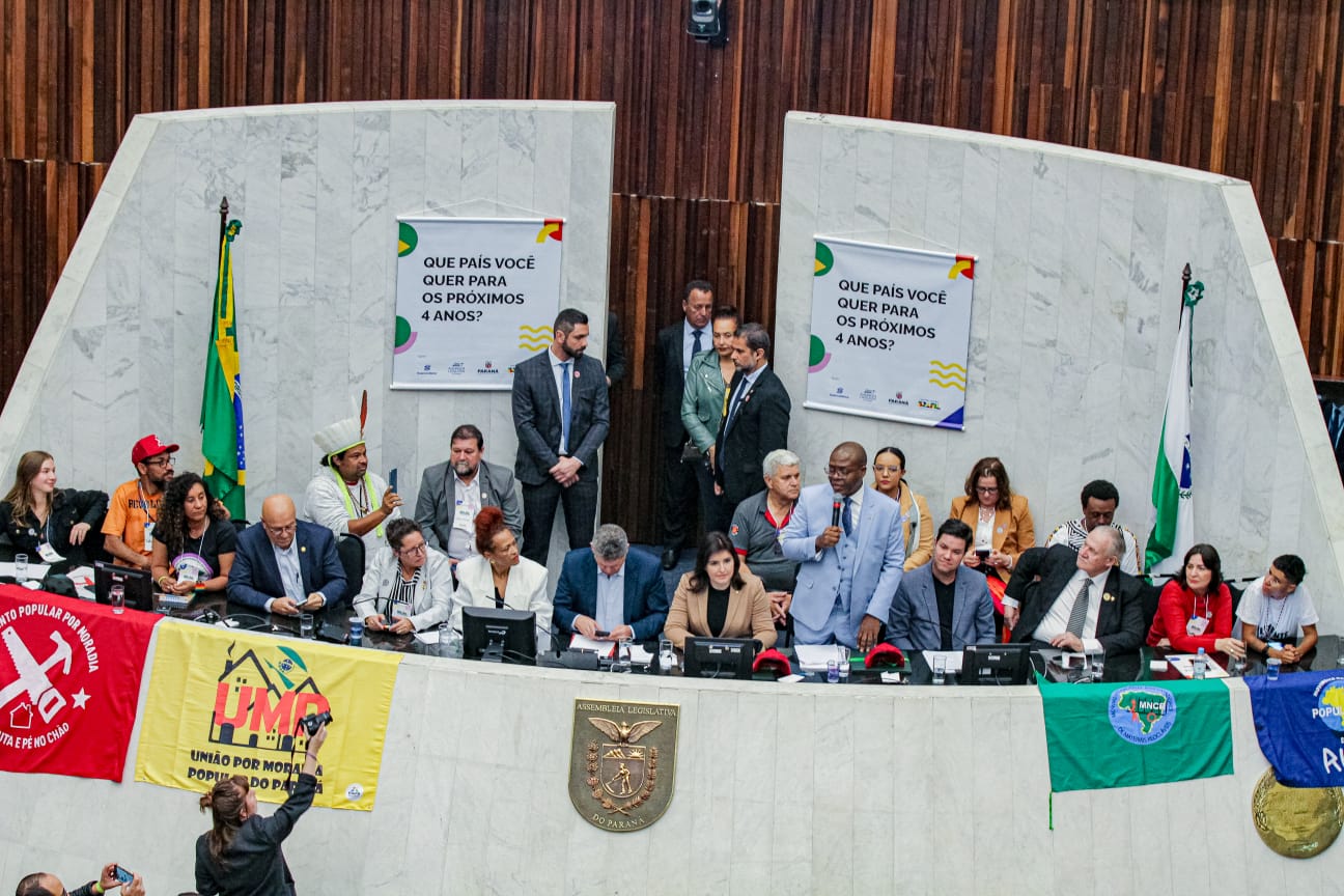 Representativa e vibrante, a plenária paranaense do Brasil Participativo foi um sucesso!